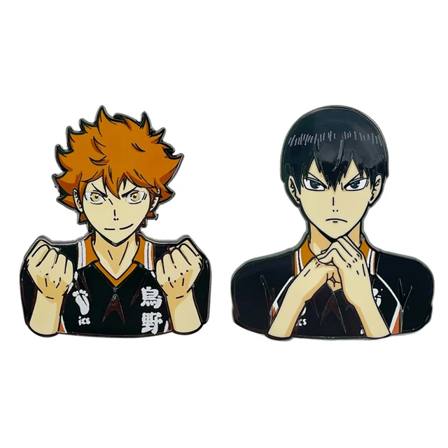 1 pcs Anime Haikyuu!! Figure Name Cards Hinata Shoyo Kageyama