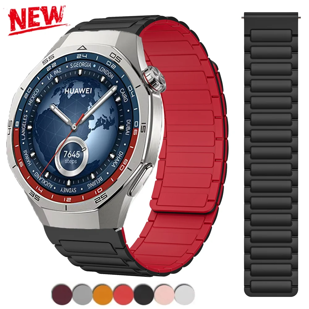 Silicone Magnetic Bracelet Wristband Accessory - 22mm Strap