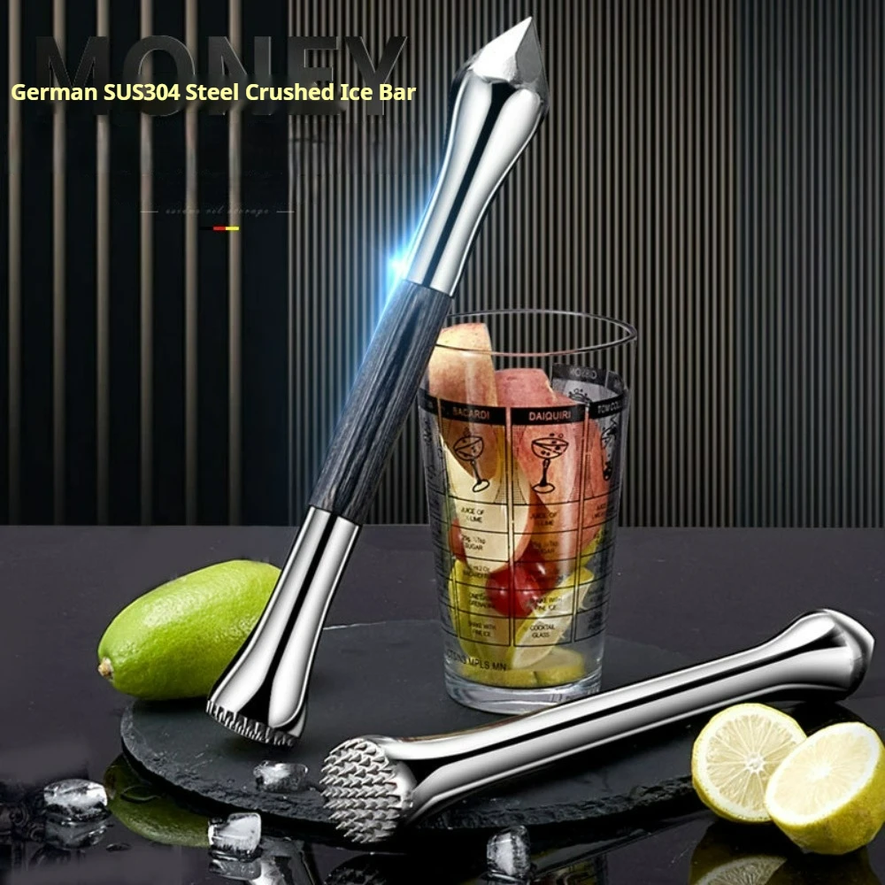Stainless Steel Ice Crushing Hammer Juice Crushers Crush Hammer Popsicle Stick Multi-Purpose Popsicle Stick Bar Tools