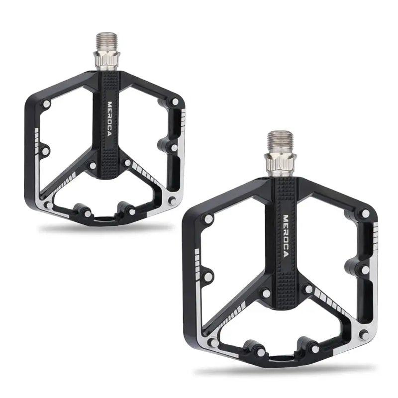 Bicycle Pedals Bicycle Pedals Sealed DU Bearing Nonslip Pedal Mountain Road Bike Cycling Alloy Platform Mtb Pedal