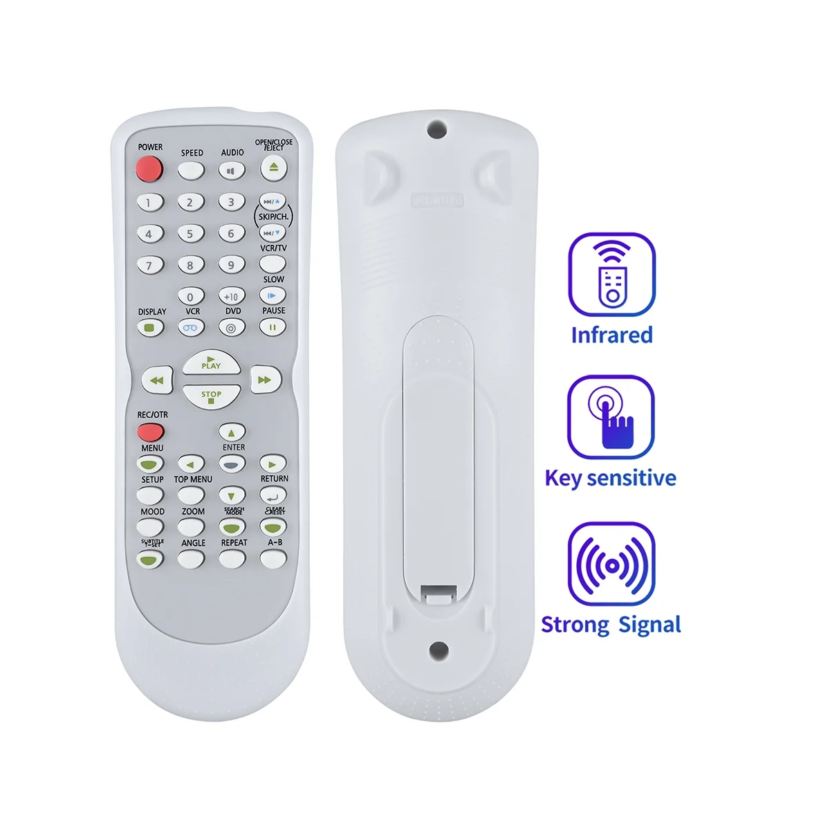 Telecomando Vcr Dvd Nb177 Per Sac Emerson Funai Dvc841G Nb177Ud Nb100 Nb100Ud Dvc865F