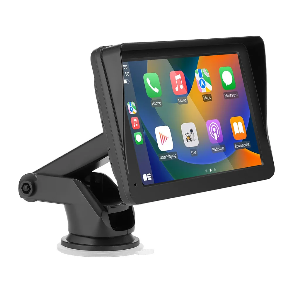 S8289c7ab4c5645adafdfc9ba229a18b5L Universal 7 Inch Car Radio Wireless Carplay Android Auto Car Stereo