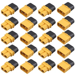 XT60H Connector Plugs with Sheath Housing - 5/10 Pairs (10 Pairs XT60H)