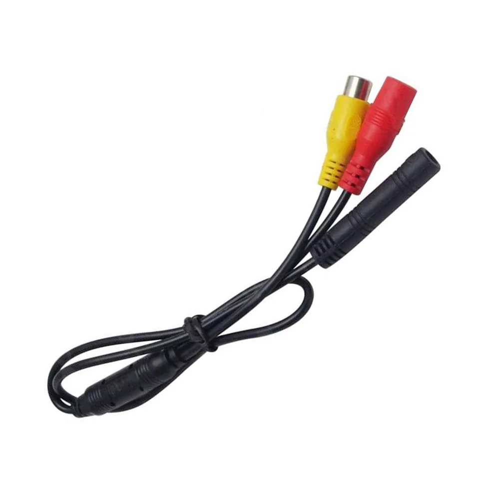 

4 Pin S-Video To 3 RCA AV Female Cable Video TV - SVIDEO Reversing Camera Conversion Cable Rear View Camera Extension Cable