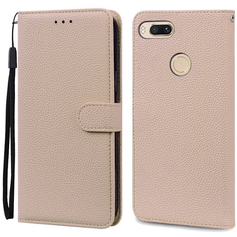 Leather Wallet Flip Case - Elegant Protective Cover with Bumper Coque and Storage Pockets