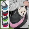 Reflective Breathable Mesh Pet Bag Portable Cat Puppy Crossbody Shoulder  Bag Travel Safe and Comfortable for Outgoing Pets