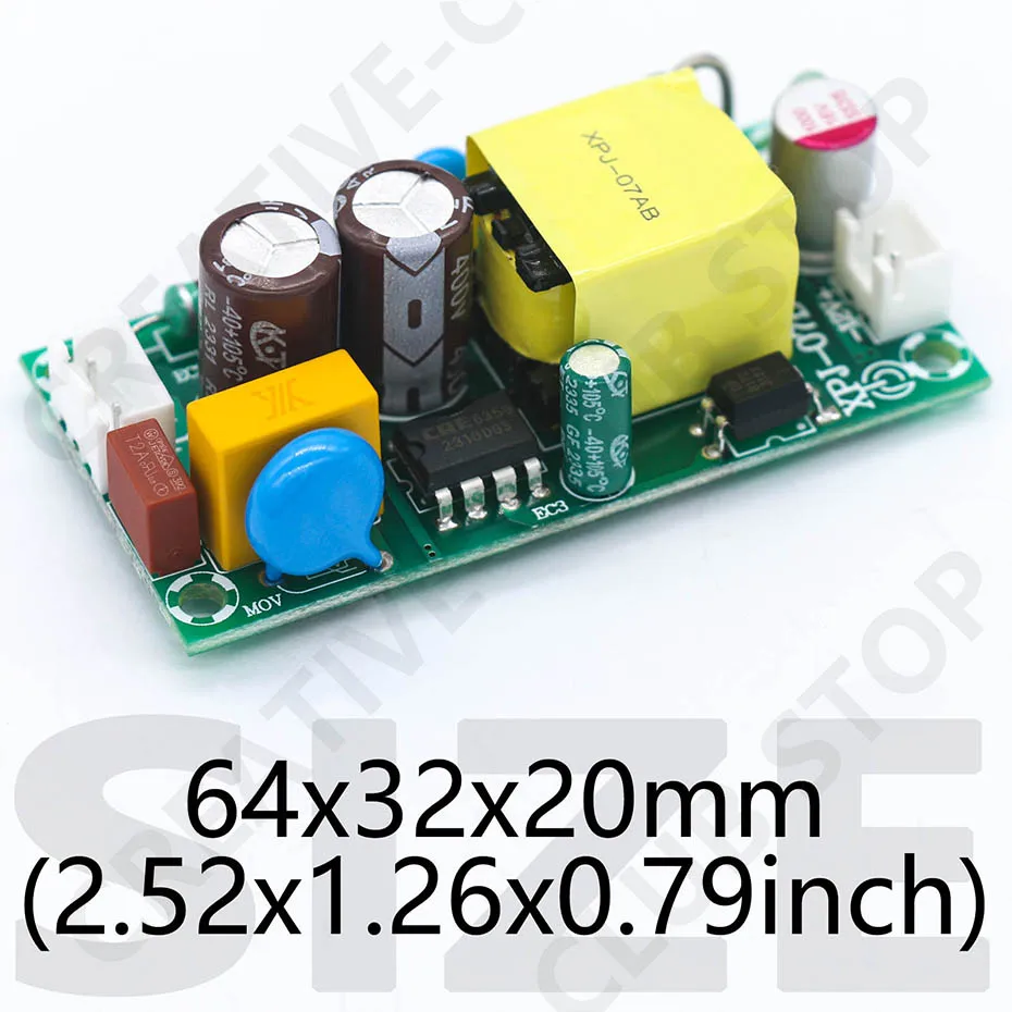 LED-Netzteil 12 V DC 1 A 12 W Schaltnetzteil liefert 110 V 220 V AC auf 12 Volt DC LED-Treiber DIY für LED-Streifenlampe – Detail 1