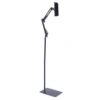 360° Tablet Floor Stand Floor Standing Mobile Phone Holder Tripod Stand Rotating Mount Height Adjustable 5