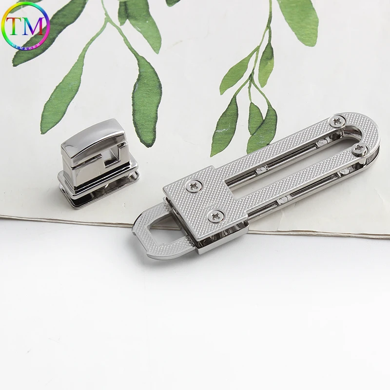 5-10Sets Rectangle Metal Durable Clutch Bag Turn Lock Twist Lock For Women Shoulder Switch Lock Clasp Closure Buckle Accessories