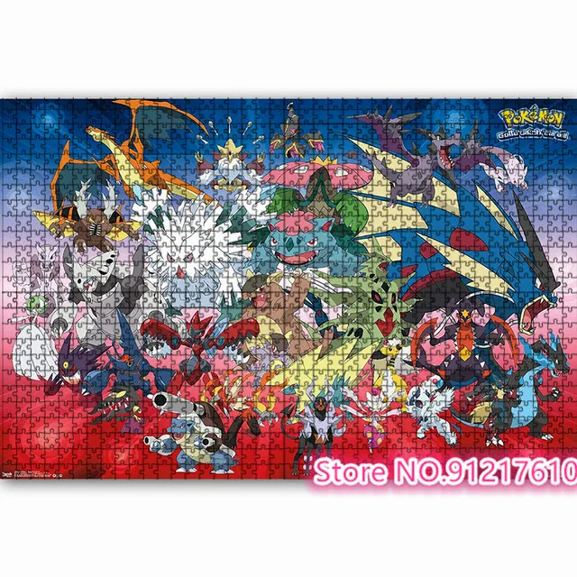 Puzzle Ravensburger 1000, Pokemon