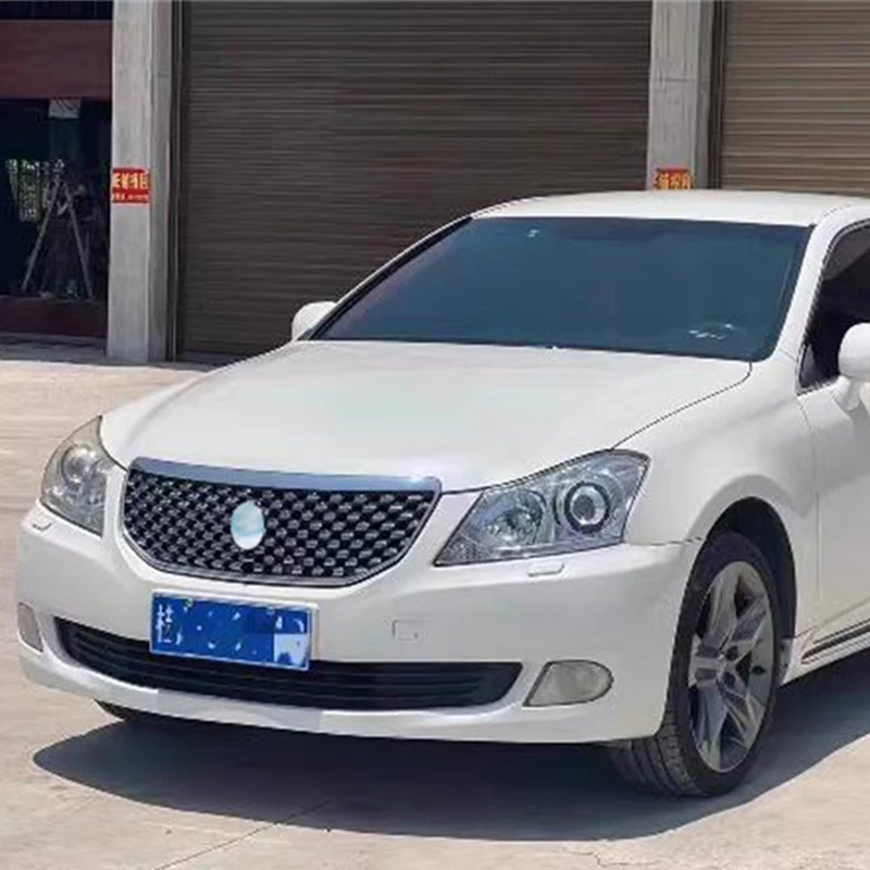 

For ABS Front Bumper Honeycomb Car Grille Old Toyota Crown Racing Grills Accessories Body Kit 2010 2011 2012 Year