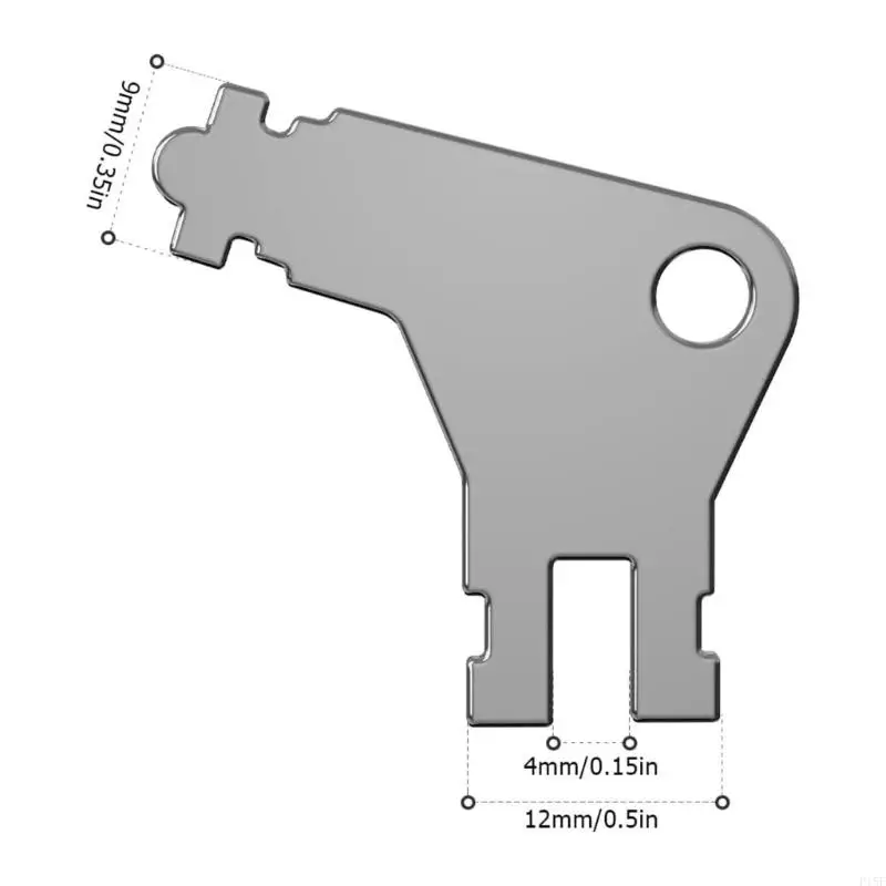 P15F Universal Convenient Toilet Paper Dispenser Key Replacement Durable Toilet Tissue Dispenser Key Bathroom Accessories