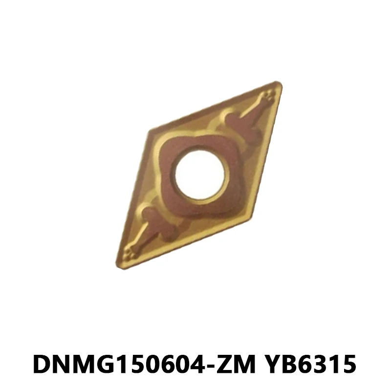 

100% Original Carbide Inserts DNMG150604-ZM YB6315 DNMG 150604 ZM External Turning Tool CNC Lathe Turning Cutting Metal Tool