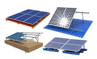 Système d'énergie solaire domestique, ensemble photovoltaïque complet, Kit hybride 12kw 12000 watts, contrôleur MPPT, panneau solaire, onduleur Pv 3