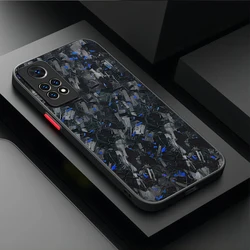 Forged Carbon Fiber Phone Case - Sleek and Durable Design for Redmi Note 9 Pro (3)
