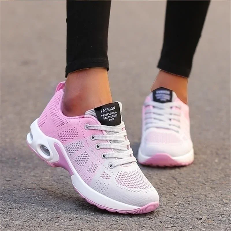 2023 Summer Women Breathable Mesh Outdoor Light Weight Sports Shoes Casual Walking Sneakers Tenis Feminino Zapatos Mujer