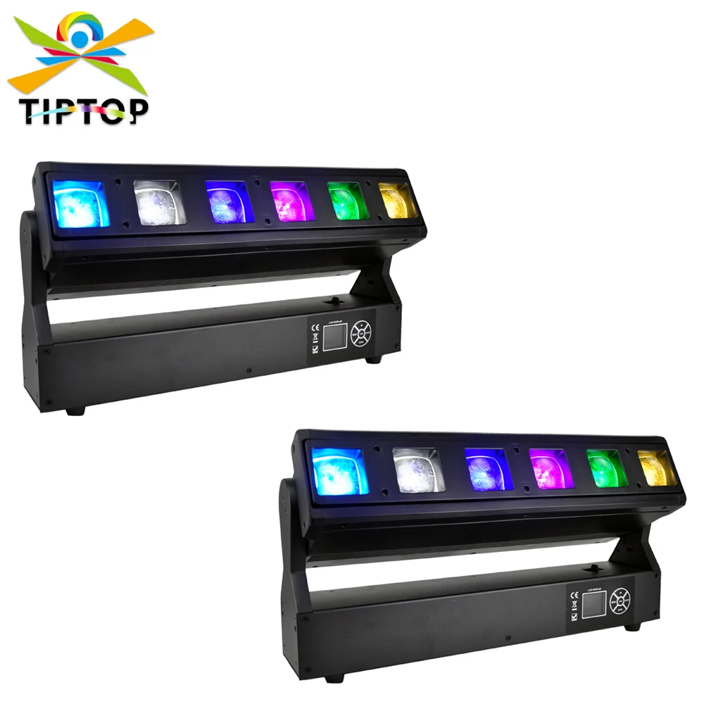 

Светодиодный прожектор с эффектом потертости, 6x40 Вт, DMX512
