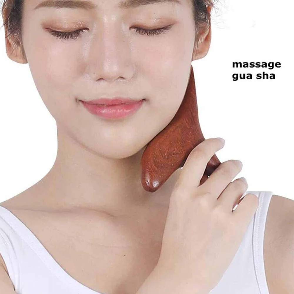 Wood Press Point Massager Wooden Triangle Foot Body Lymphatic Stick Professional Acupressure Massage Tools Drainage Tools