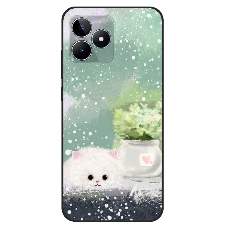 Soft TPU Silicone Protective Back Cover - Fashionable Phone Case