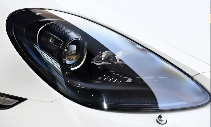 

Прозрачная маска на фару из плексигласа для Porsche 718 982 2016 2017 2018 2019 2020