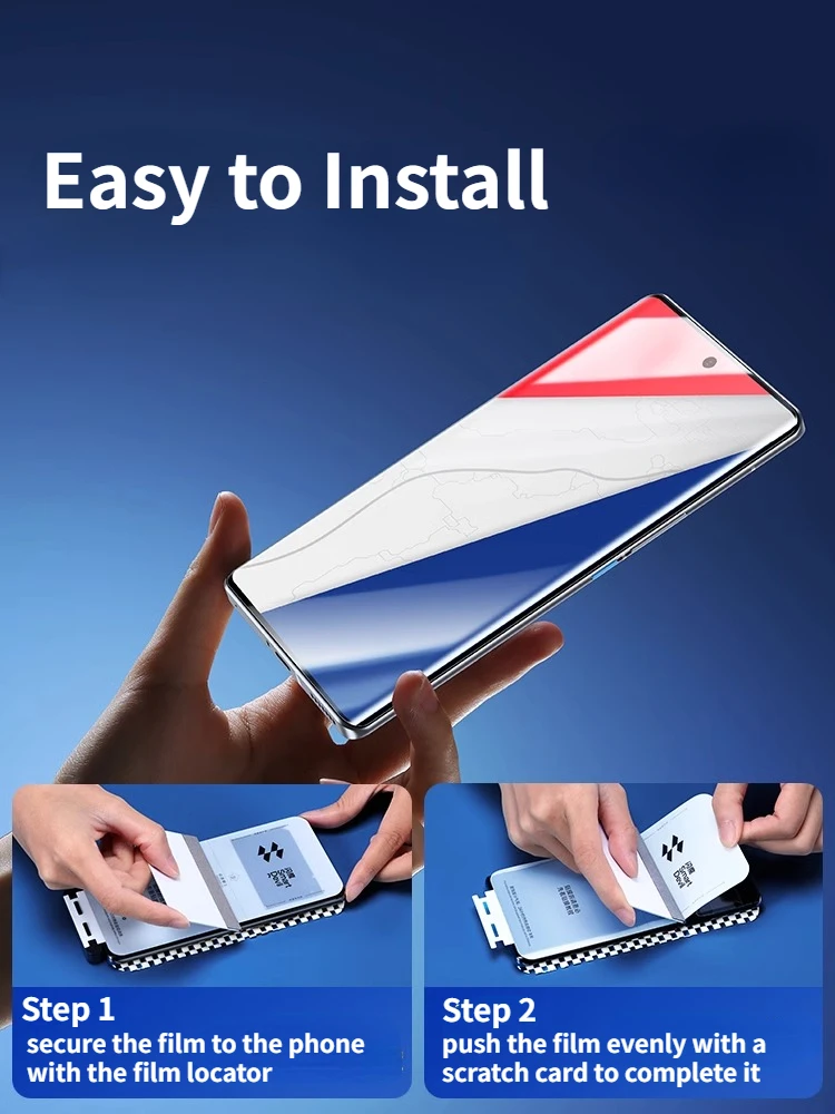 SmartDevil Hydrogel Full Cover HD Clear Screen Protector Film