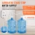SucceBuy 2x5Gal Bottled Water Dispenser Pump System Dispensing System Auto Electric Water Dispenser Double-Pipe Water Jug Pump 4