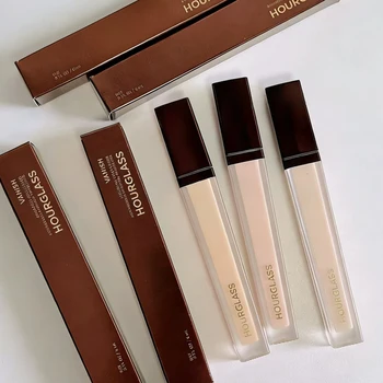 Correttore Liquido Fashion Hourglass Impermeabile, Controllo Olio, Cosmetici per il Trucco, Rossetto Lucidalabbra Idratante a Lunga Durata Effetto Volumizzante