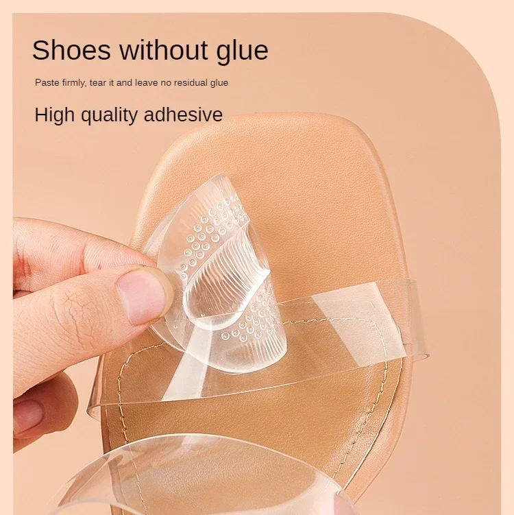 Forefoot Pads Women Silicone Invisible Metatarsal Non-slip Foot Care Cushion for High Heels Sandals Feet Pain Relief
