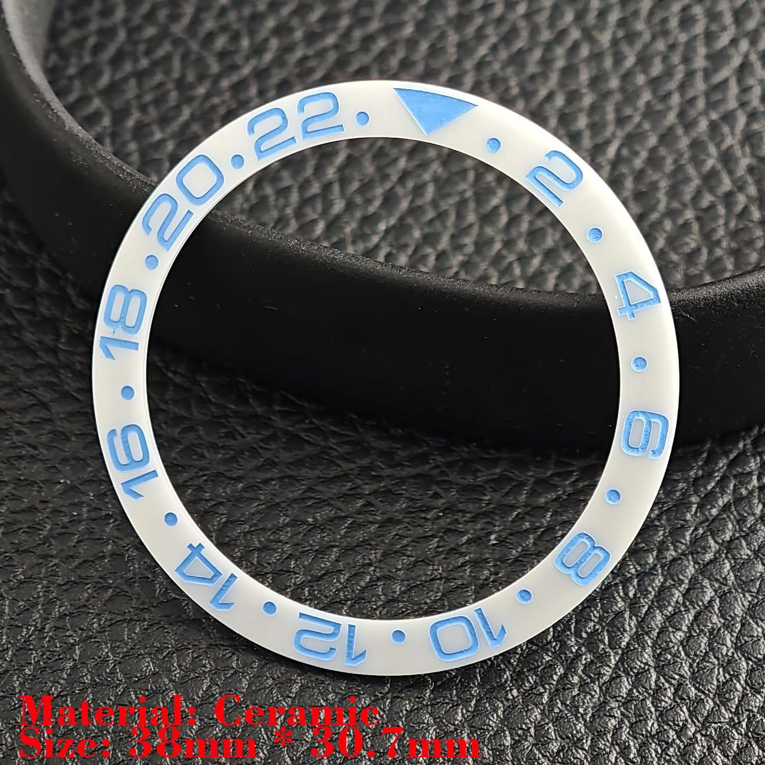 Ceramic Luminous Bezel Insert for Men's Watch - Premium Replacement Accessory