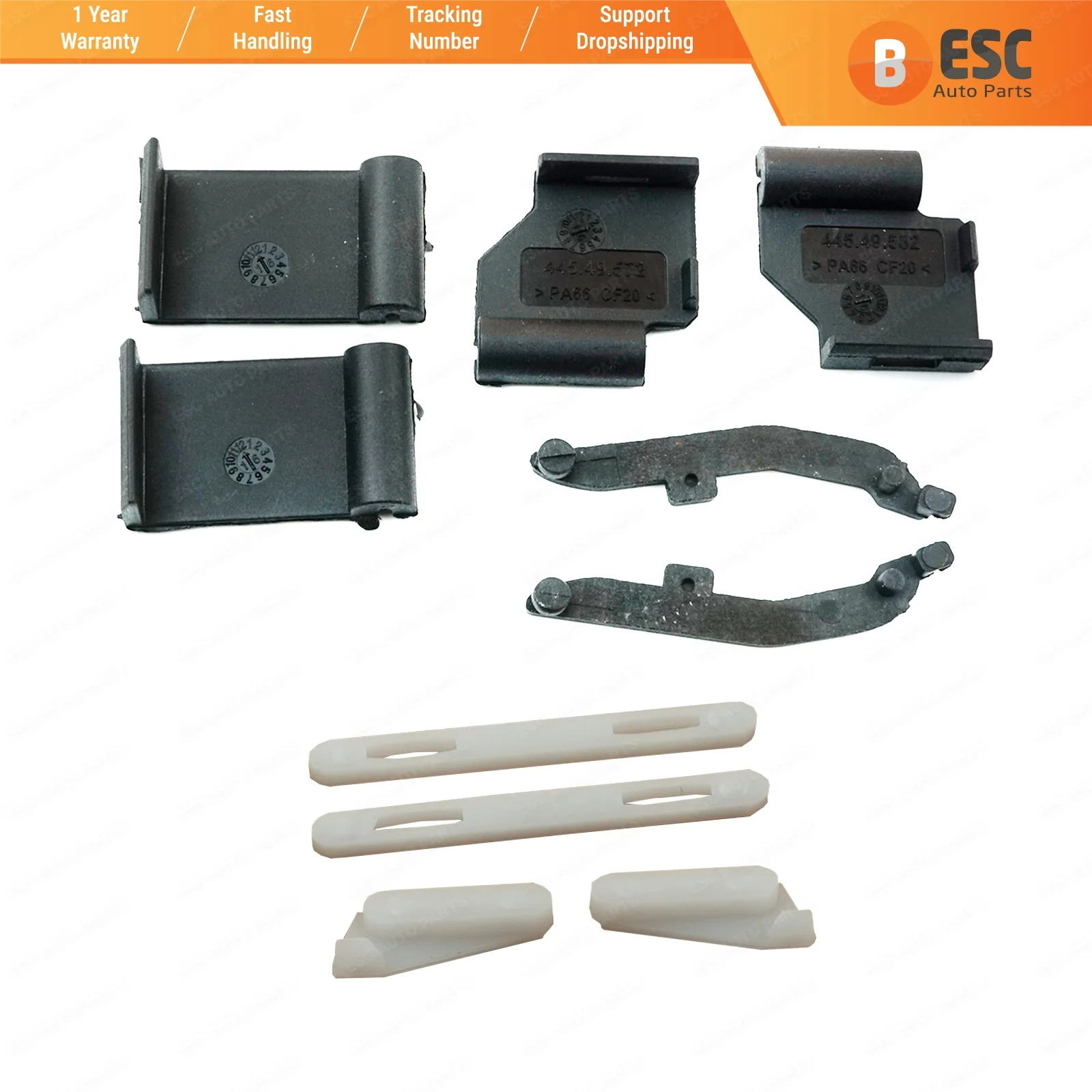 Автозапчасти ESC ESR546 10 шт. набор для ремонта люка запасные части BMW X5 E53 X3 E83 2000-2006
