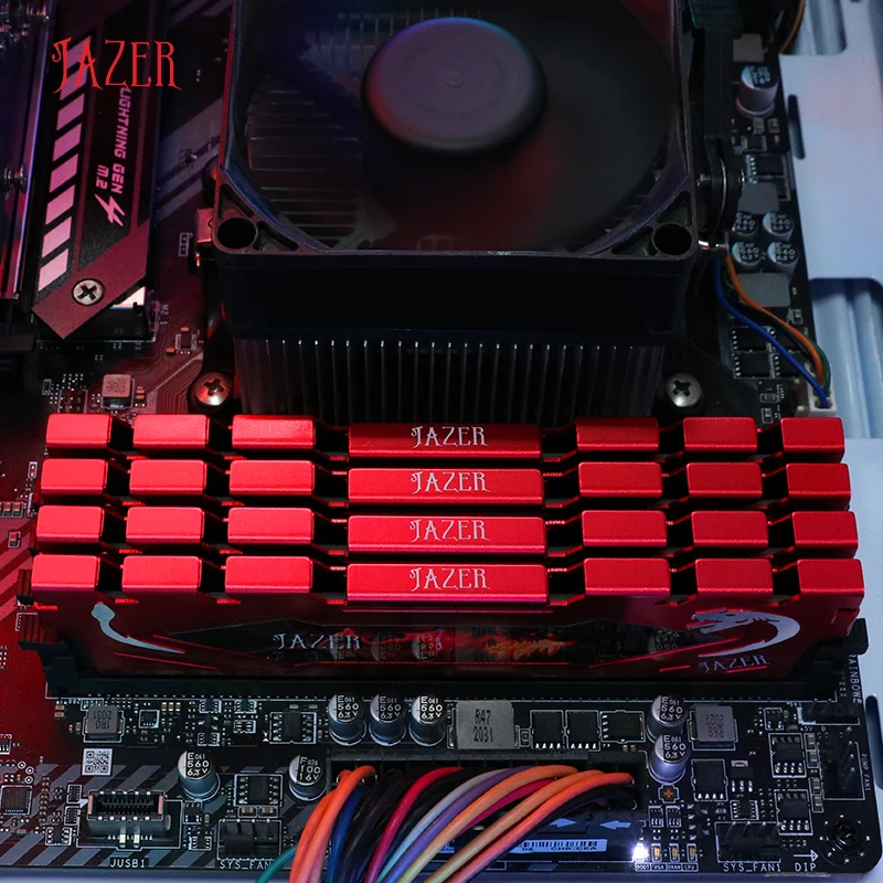 Desktop Ram Memory JAZER Factory Ram 8gb 1600MHz 1866MHz DDR3 Desktop Memory Computer PC3 Memories With Heatsink