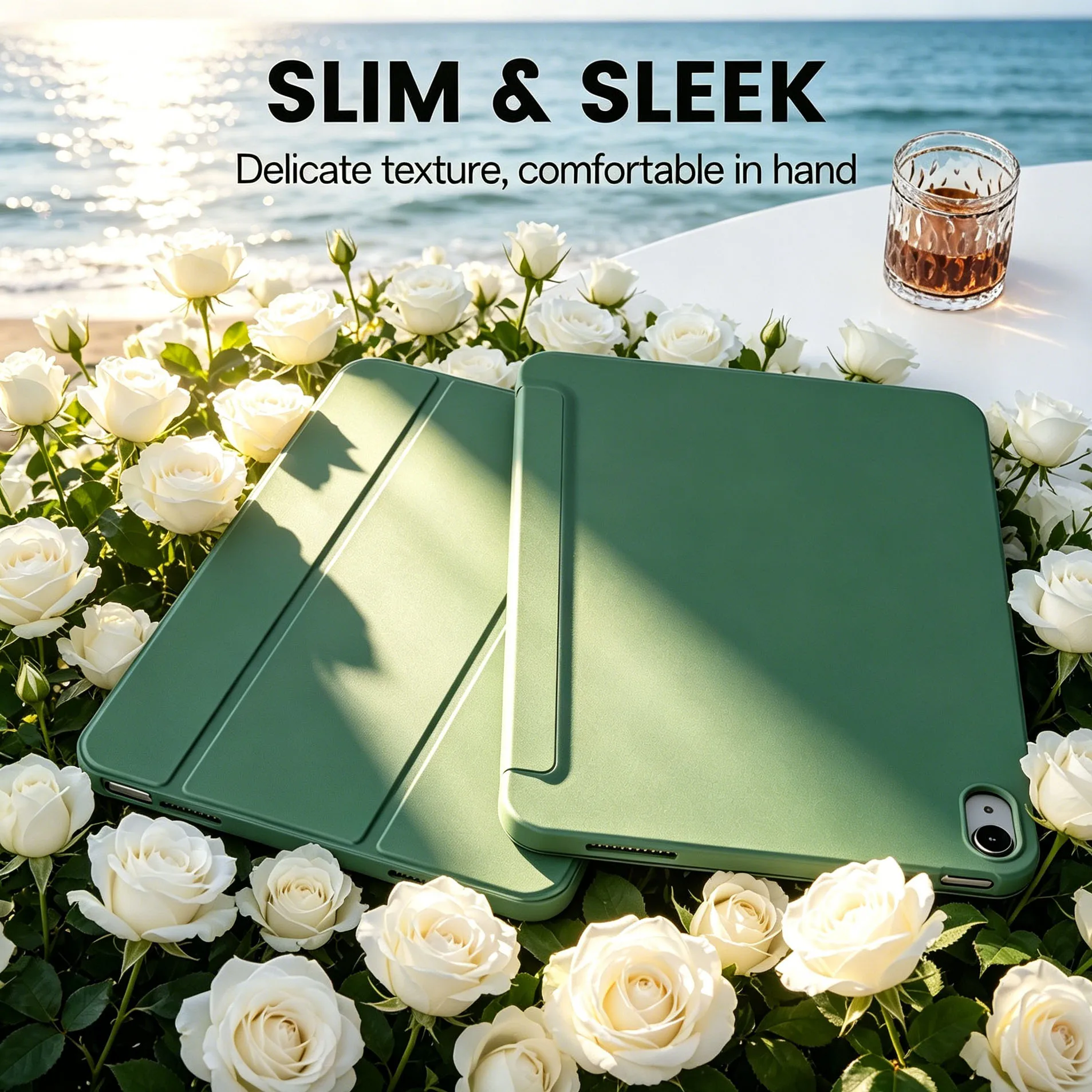 Sleek and Shockproof Full-Cover Tablet Protective Case