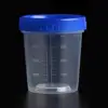 4Pcs Salad Dressing Containers Measuring Cup Set With Threaded Lid Clear Scale Design Leak-Proof Fishing Bait Containers 체커 4