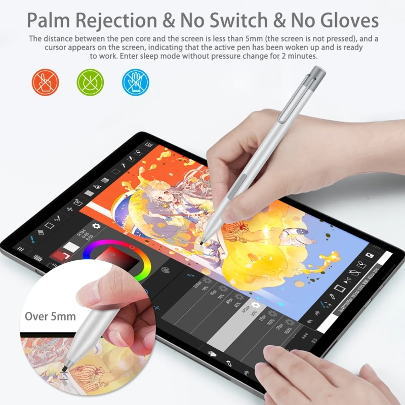 Stylus Pen Tab P11 Pro TB-J716F Tablet Pen Rechargeable 4096 Pressure For Xiaoxin Pad Pro / P11 11.5" Alloy K1KF
