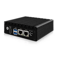 Topton X86 Fanless Mini PC J4125 J4105 Quad Core 2x i226-V 2.5G Nics Industrial Soft Router Firewall Computer PC NVMe 2xUSB3.0 1