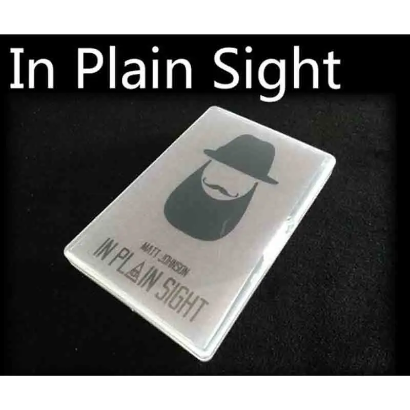 

In Plain Sight (Gimmick and Online Instructions) by Matt Johnson - Trick,Mentalism Magic Props Illusions Close up Stage Magician