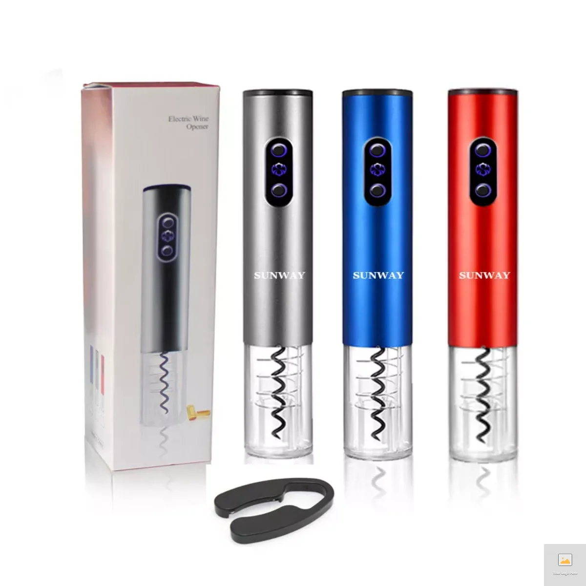 ElectricWineOpenerRechargeableAutomaticCorkscrewforHomeParty