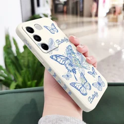Elegant Half Rose Design Phone Case - Stylish and Durable Protection for Y33T(Y33S) (White)