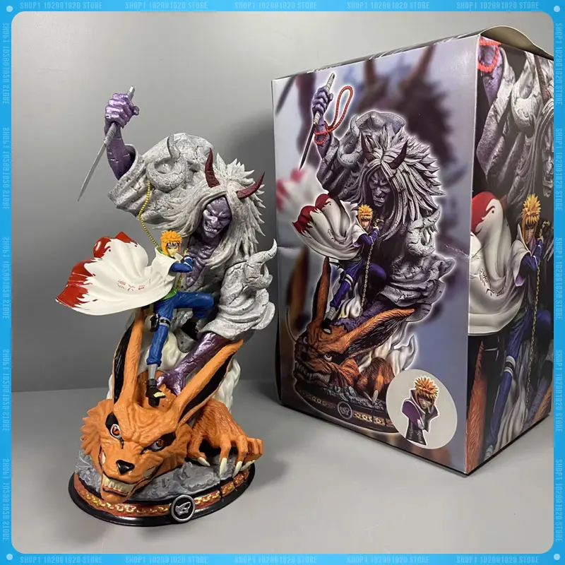 

Naruto Anime Figure Namikaze Minato Figure Naruto Statue Yondaime Hokage Action Figure Figurine Model Doll Toys Christmas Gift