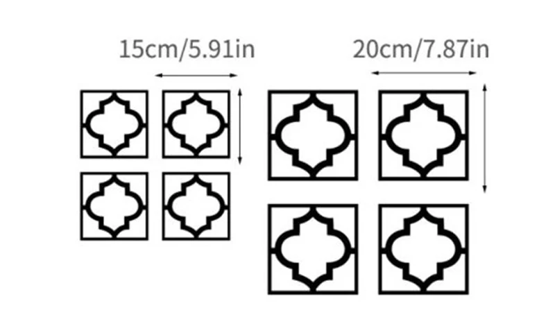 Mirror Wall Stickers for Home Decoration