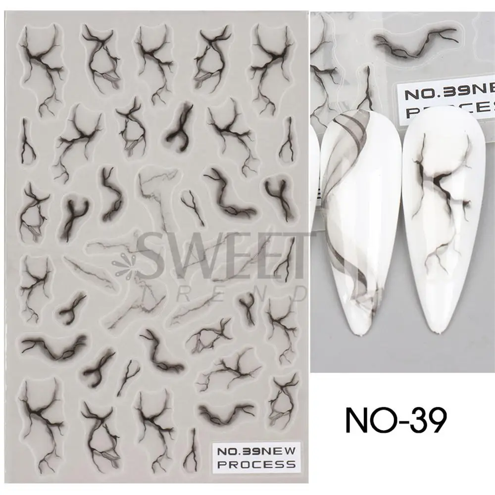 Летние наклейки на ногти с пальмами, Русалка, морская звезда, морская Медуза, искусство животного для маникюра, украшение для ногтей BENO