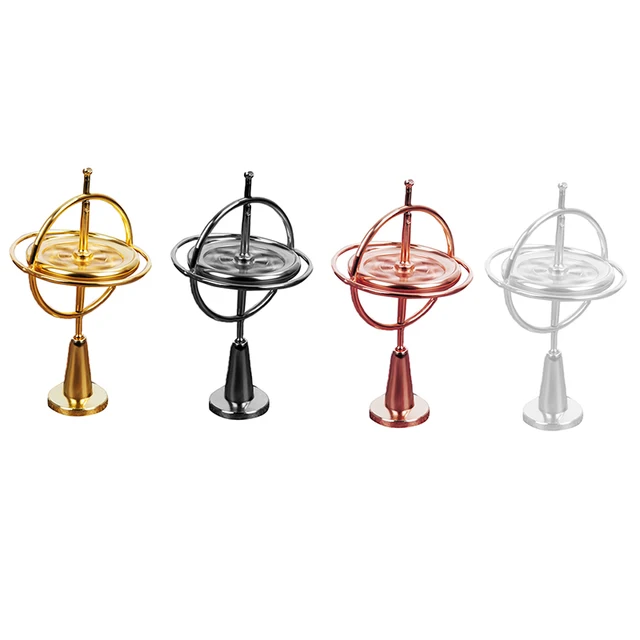1PC Rotating Top Self-balancing Gyroscope Anti-gravity Decompression Educational Toy Finger Gyroscope Best Gift For Kid 5