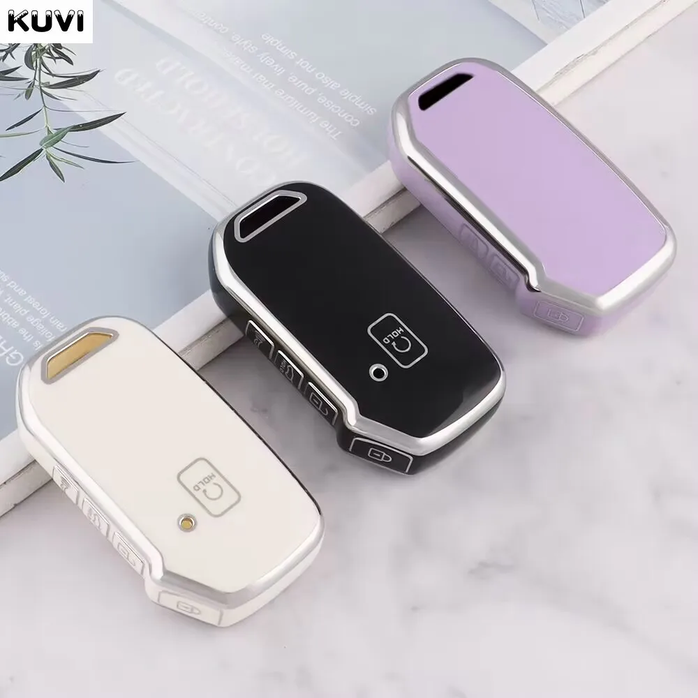TPU 자동차 스마트 키 케이스, 기아 텔루라이드 SX 2021 스포티지 R 2022 K5 GT 라인 2021 셀토스 2020 키 커버 쉘 포브 백, 3 버튼, 5 버튼