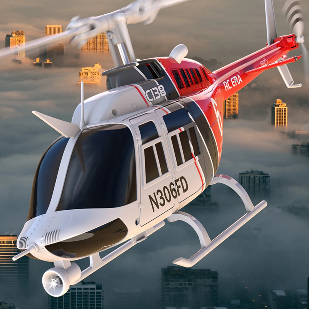 206 ジェットレンジャー 6 軸ジャイロホールド RC ERA C138 RC