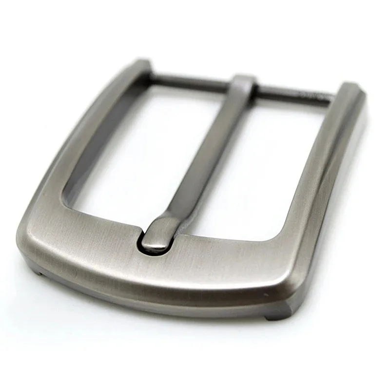 Men's Casual Belt Buckle 40mm zinc alloy Single Needle Tail Rod with Snap Button