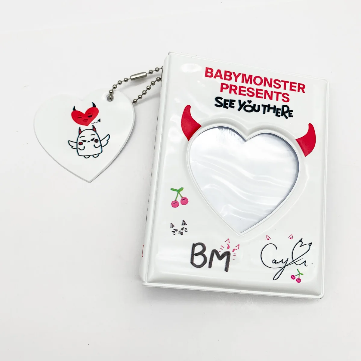 KPOP BABYMONSTER Cute Cartoon Card Binders ASA Ahyeon Ruka Rami