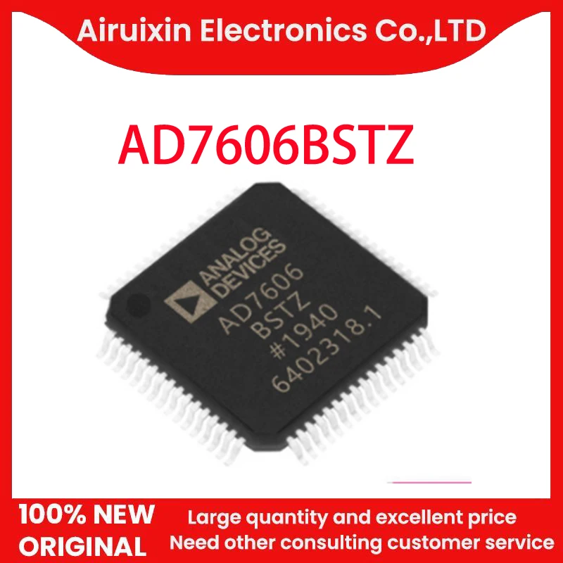 

100% новый и оригинальный AD7606BSTZ QFP64 1 шт./лот