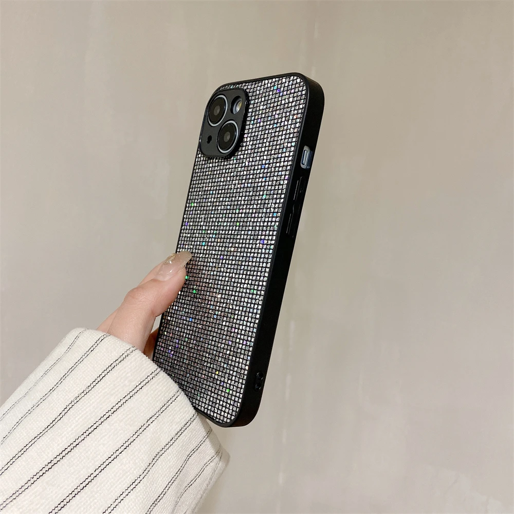 รูปสินค้า เคสประดับเพชร ป้องกันกระแทก iPhone 11-17 Pro Max