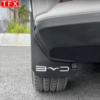 For BYD Seagull Dolphin Mini 2024 2023 Car Mudguards Plastic Fender Cover Flares Splash Guard Exterior Mud Flaps Accessories 3