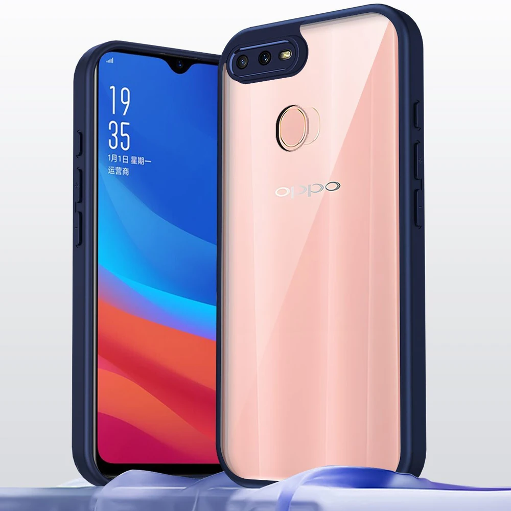 Clear Matte Silicone Bumper Back Cover with Cushion Protection
